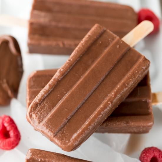 2 ingredient fudge pops - Recipe photo by crazyforcrust