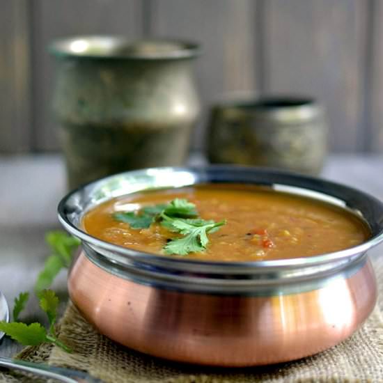 Saravana Bhavan Sambar - Recipe photo by Pavani
