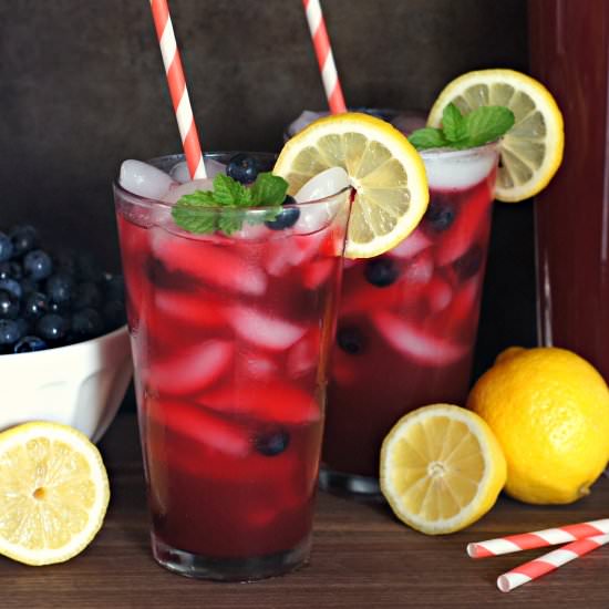 Blueberry Lemonade - Recipe photo by fearlesshomemaker
