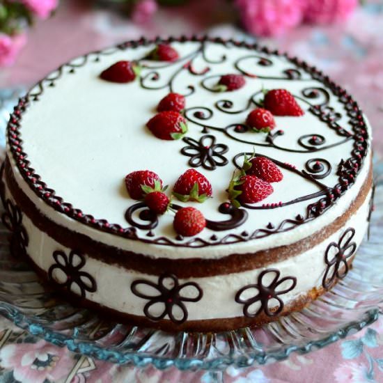 Strawberry Cake - Recipe photo by Tdoneva
