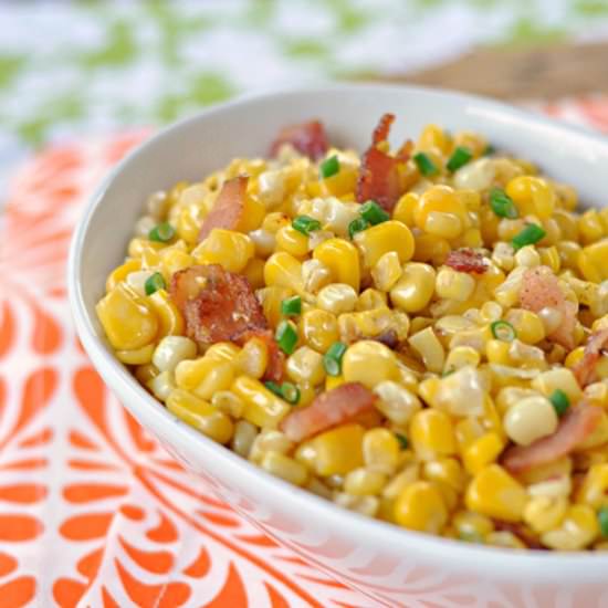 Fresh Corn Sauté with Bacon - Recipe photo by maeghan21