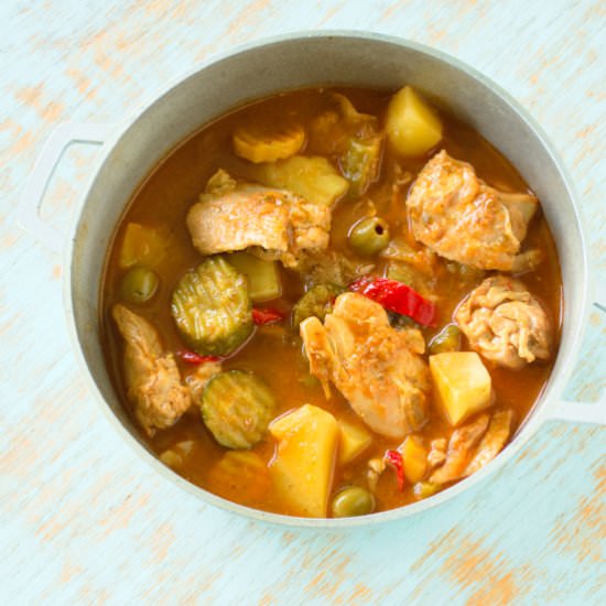 Puerto Rican Chicken - Recipe photo by kitchengidget