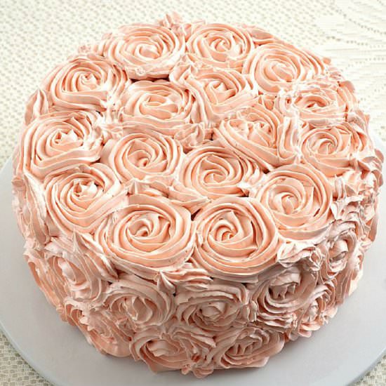Rosette Cake - Recipe photo by manusmenu