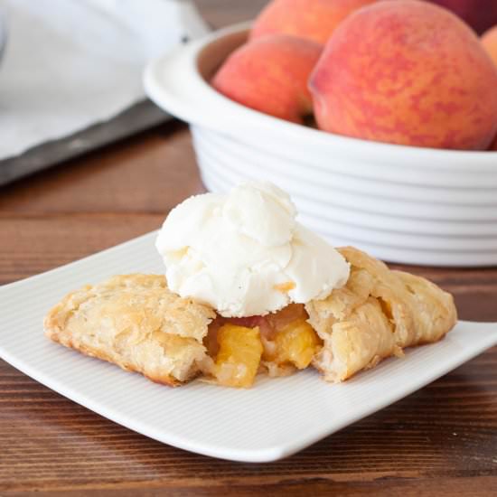 Peach Hand Pies - Recipe photo by GoodieGodmother