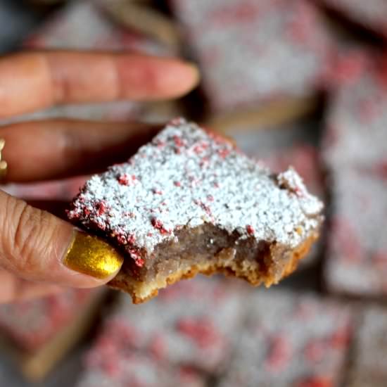 Pomegranate Lemon Bars - Recipe photo by JessicaTom