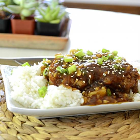 General Tso's Pork Chops - Recipe photo by Kitchengetaway