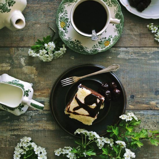 Chocolate Cake with Cherries - Recipe photo by Netqa86