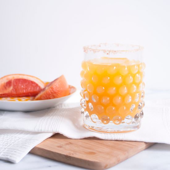 Mango Paloma Cocktail - Recipe photo by Summerfield Delight