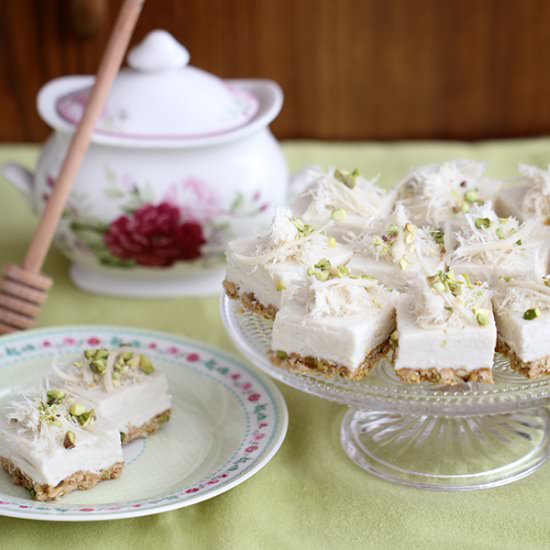 Frozen Halva Squares - Recipe photo by The_Cookie_Fairy