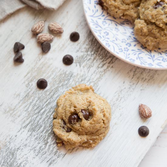 Almond, Chocolate, Coconut Cookies - Recipe photo by FakeFoodFree