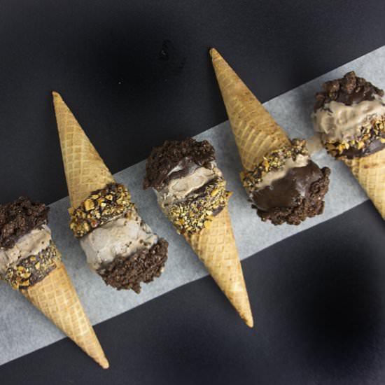 Malted Chocolate Drumsticks - Recipe photo by saltandserenity
