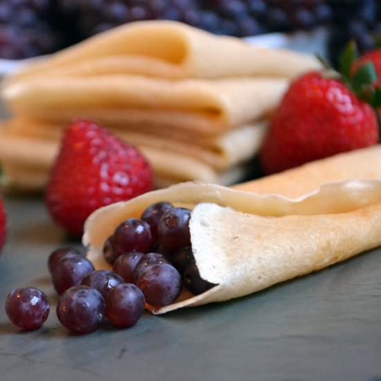 "faba"ulous simple vegan crepes - Recipe photo by foodhighs