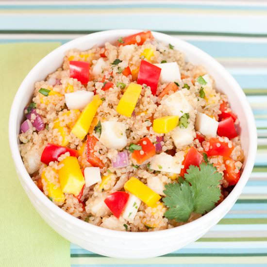 Mango Jicama Quinoa Salad - Recipe photo by soveryblessed