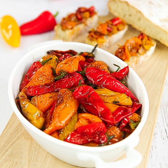Pan Fried Mini Peppers - Recipe photo by Philosokitchen