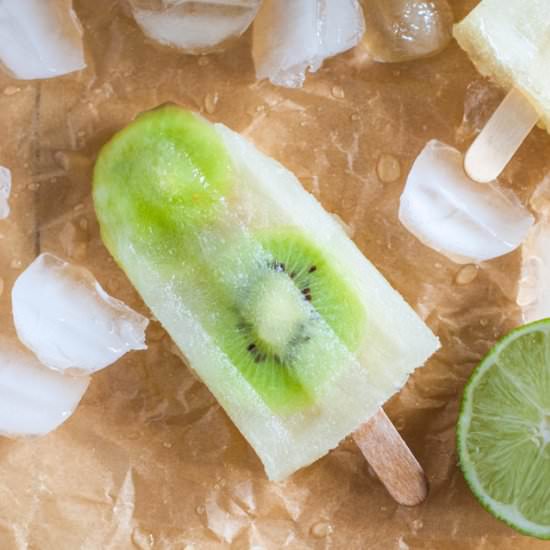 Kiwi Key Lime Mojito Popsicles - Recipe photo by cookienameddesire