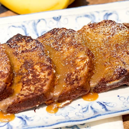 Banana Bread French Toast - Recipe photo by Twointhekitchen