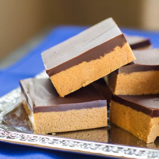 No-Bake Peanut Butter Bars - Recipe photo by culinaryhill