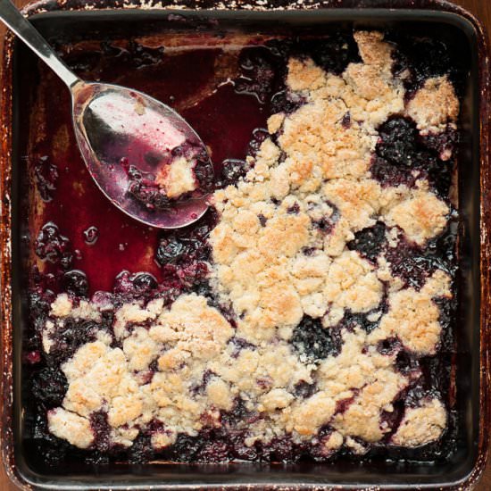 Easy Quadruple Berry Cobbler - Recipe photo by selfproclaimedfoodie