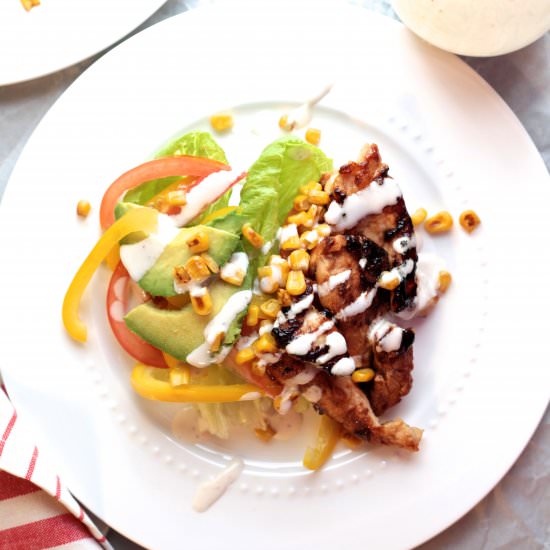 Maple Ginger Chicken Salad - Recipe photo by Tastes so fine