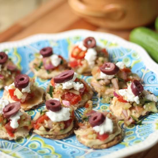 Mini Greek Salad - Recipe photo by HealthNut Nutrition