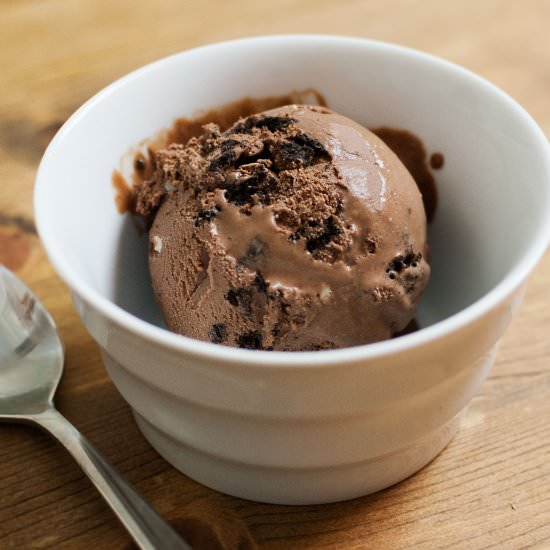 Boozy Chocolate Cookies & Cream - Recipe photo by eohynn