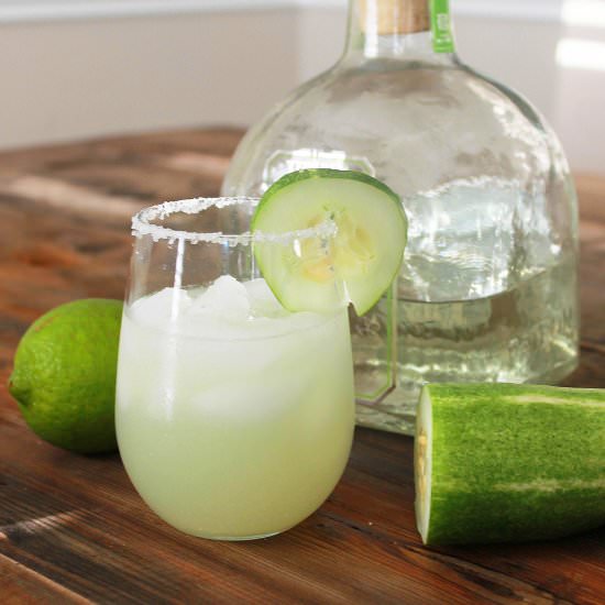 Cucumber-Lime Margarita - Recipe photo by beckhamandbelle