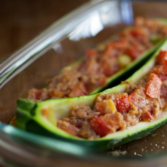 Stuffed Zucchini - Recipe photo by Myfoodblog.nl