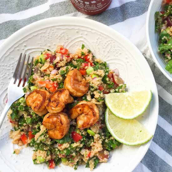California Quinoa Salad - Recipe photo by Petite Canteen