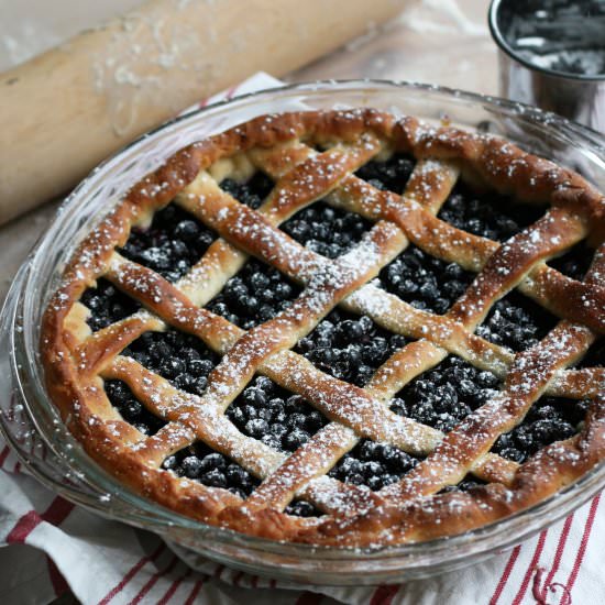 Finnish Blueberry Pie - Recipe photo by Maikki @ Maikin mokomin