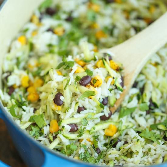 Zucchini Rice - Recipe photo by damndelicious