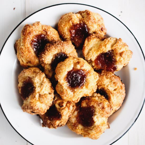Almond and Rose Petal Scones - Recipe photo by butterandbrioche