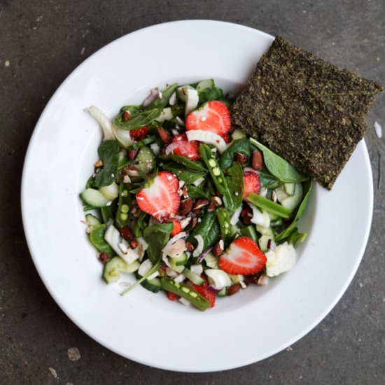 Summer Salad with Peas and Fennel - Recipe photo by Stinnagm