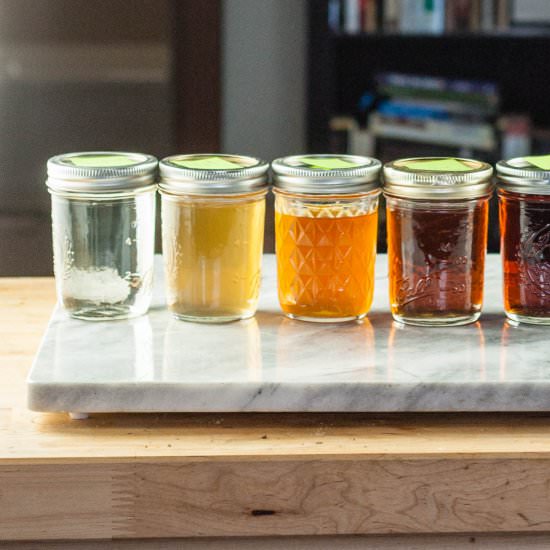How to Make Simple Syrup - Recipe photo by blossomtostem
