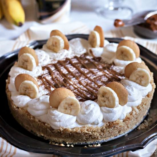 Banana and Dulce de Leche Pie - Recipe photo by URBANBAKES