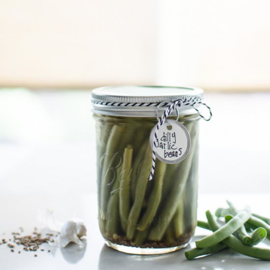 Pickled Beans for the Refrigerator - Recipe photo by personallyandrea