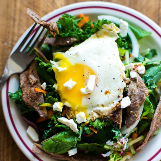 Steak and Egg Salad - Recipe photo by Bloggingwithapples