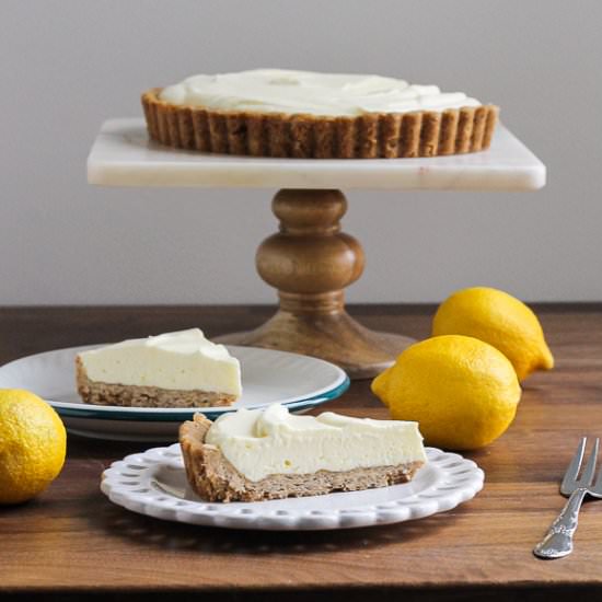 Frozen Lemon Cream Tart - Recipe photo by bakerita