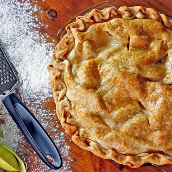 Grandma Denoya’s Apple Pie - Recipe photo by mmdaughter