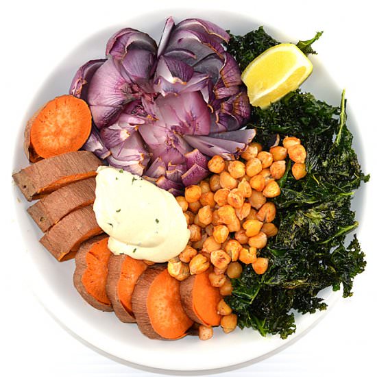 Roasted Buddha Bowl - Recipe photo by TheVegLife