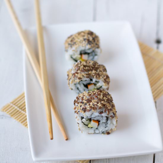 California Roll Recipe - Recipe photo by lemiericetteconesenza