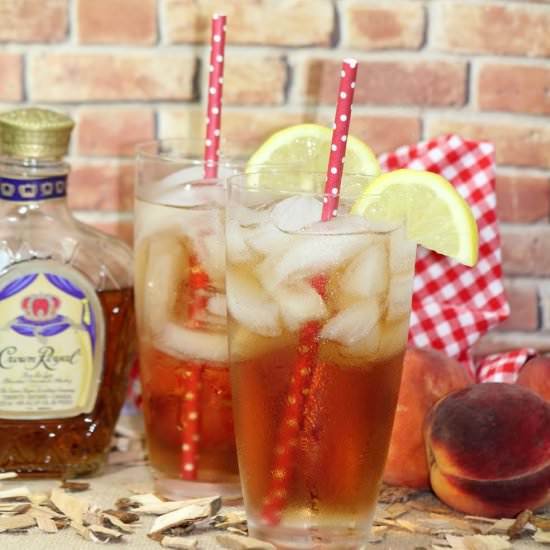 Royal Peach Cocktail - Recipe photo by Virtually Yours