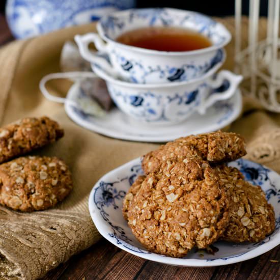 Anzac Cookies - Recipe photo by PastryWorkshop