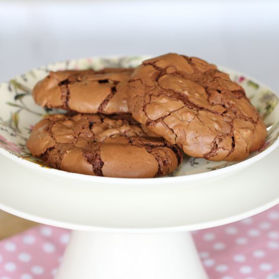 Chocolate & Peanut Brownie Cookies - Recipe photo by bakeplaysmile