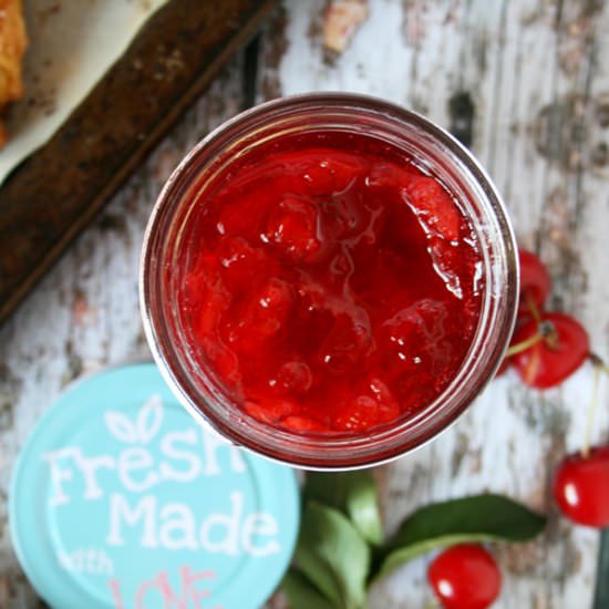 Sour Cherry Jam - Recipe photo by myfriendsbakery