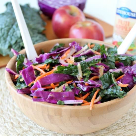 Kale Apple Slaw - Recipe photo by Whitney Bond