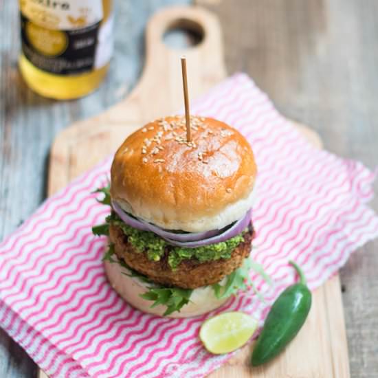 Fully Loaded Veggie Burger - Recipe photo by myfoodstory