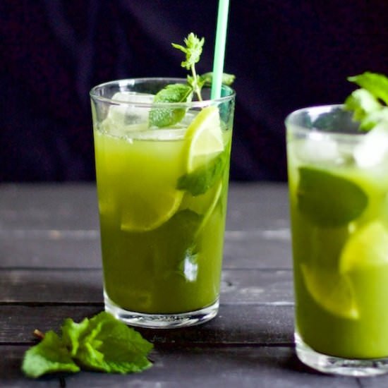 Matcha Iced Tea - Recipe photo by finefreshfood