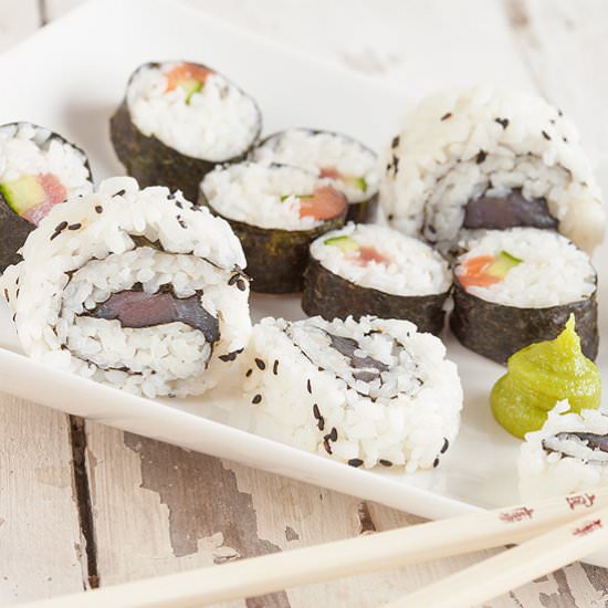 Maki sushi - Recipe photo by ohmydish