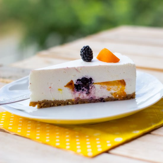 No bake yogurt cake - Recipe photo by cutieandpie