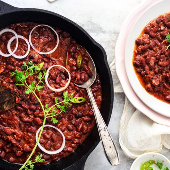 Punjabi Rajma Masala - Recipe photo by cubesnjuliennes